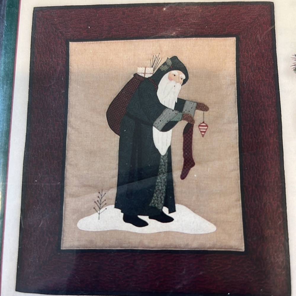 Applique Pattern - "Filling the Stocking" - Vintage